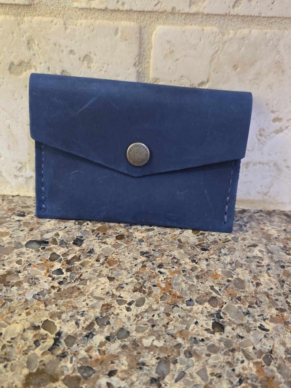 Portland Leather Goods Deep Water Mini Wallet